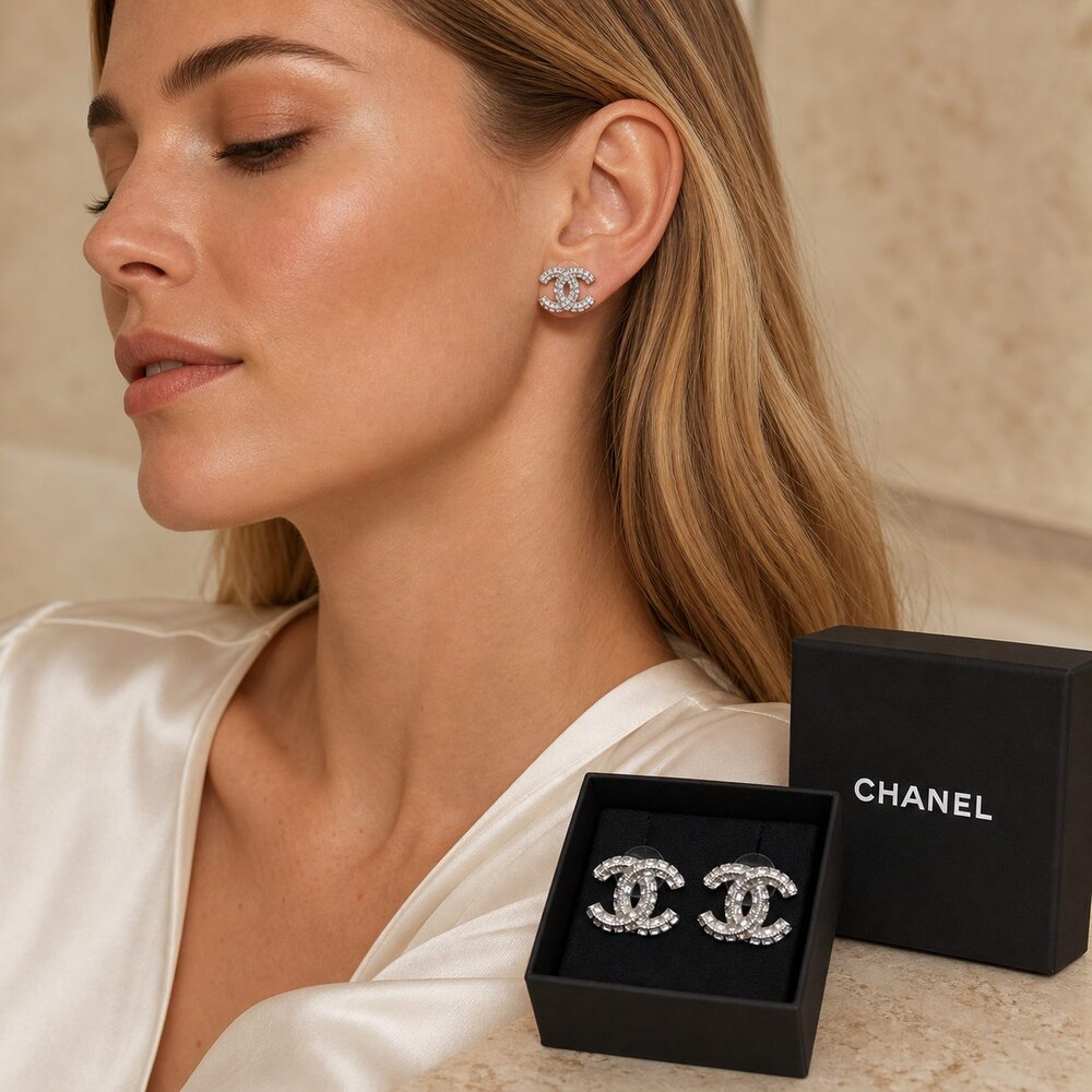 CHANEL Classic Parisian Earrings Style 43 | New with Box - Picture 9 of 9